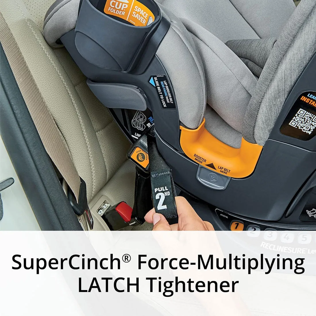 Chicco OneFit ClearTex All-In-One Car Seat