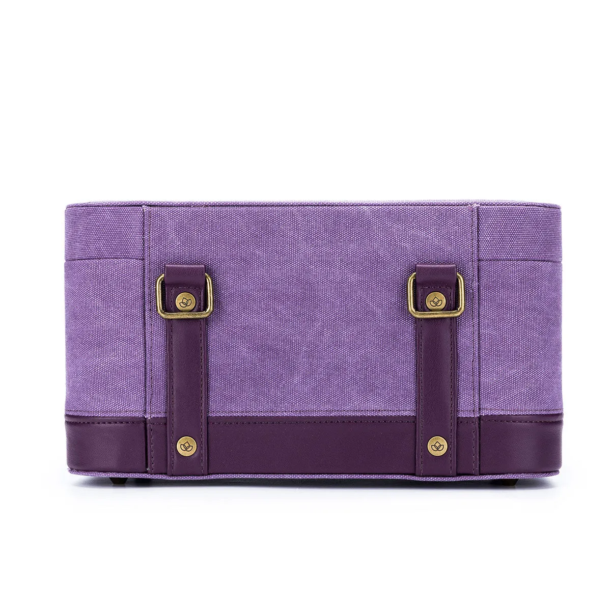 della Q Maker's Train Case - Plum