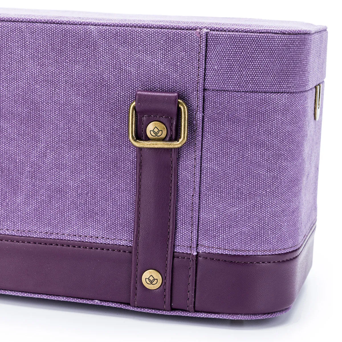 della Q Maker's Train Case - Plum