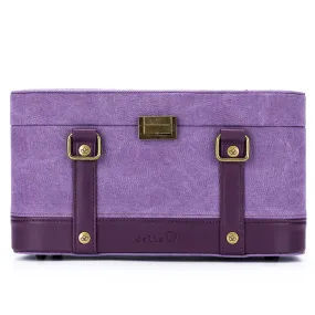 della Q Maker's Train Case - Plum