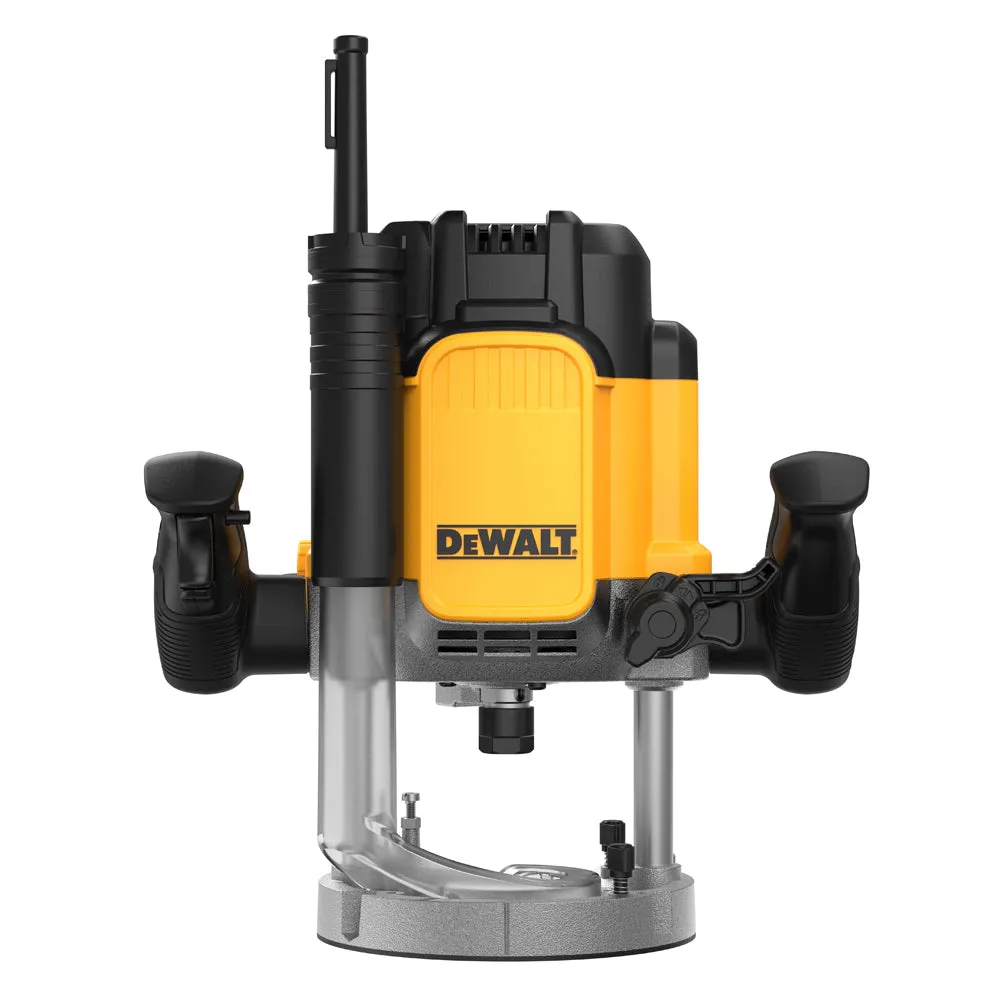 Dewalt DWE625KT 1/2in Plunge Router 2300W 110V with 1/2" 12 Piece Cutter Set