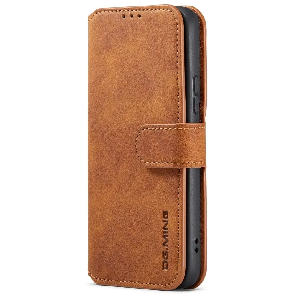 DG.MING Samsung Galaxy S22 Plus Retro Case - Brown