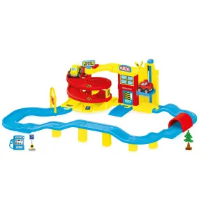 DOLU - Big Garage Vehicle Toy Play Set