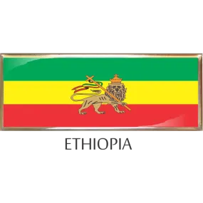 Ethiopia  Metal Car Badge