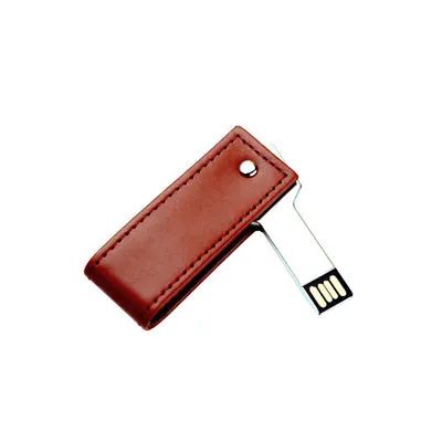 Executive Swivel Leather Key USB Drive