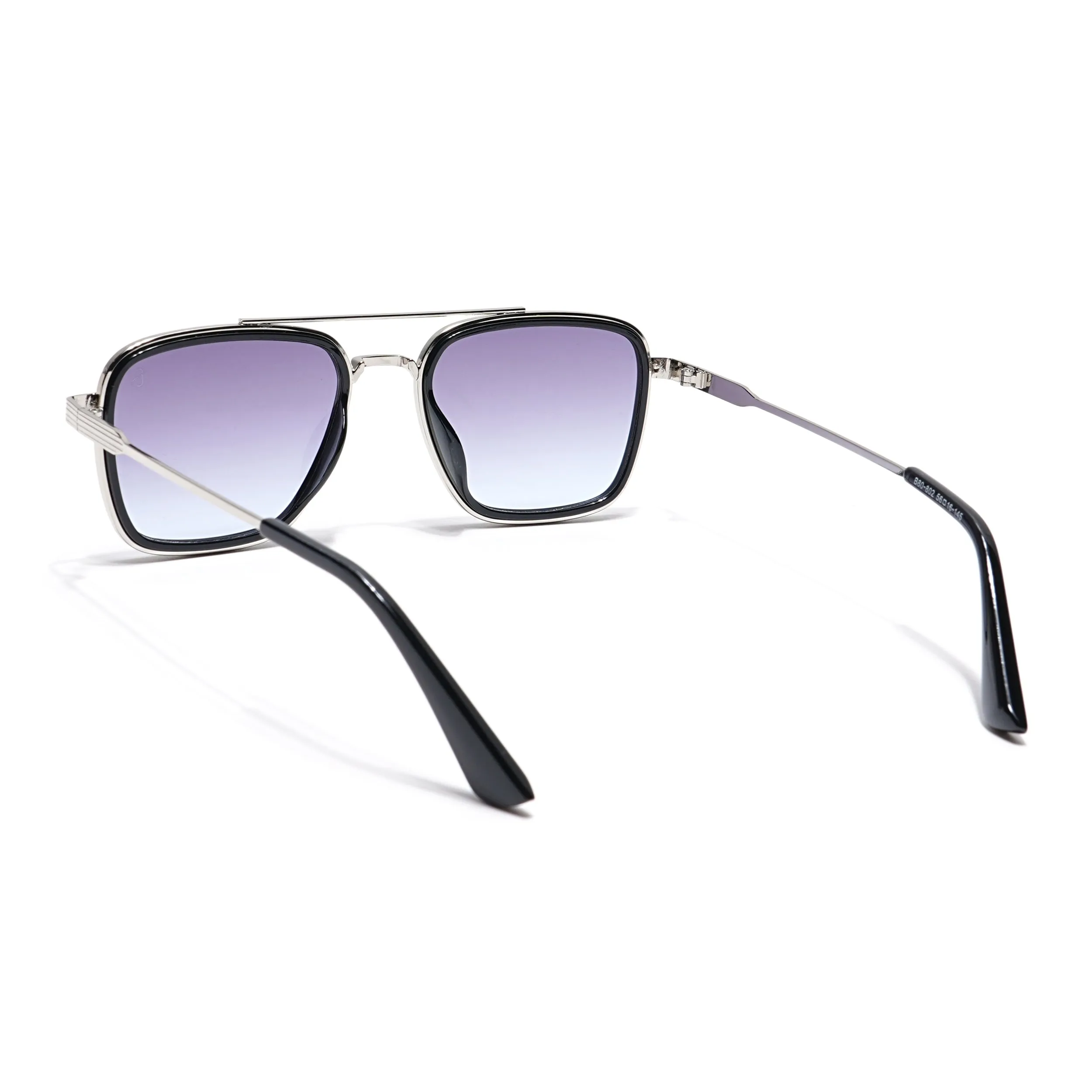 Eyejack Sliver Square Sunglasses for Men & Women (B80802CL835)