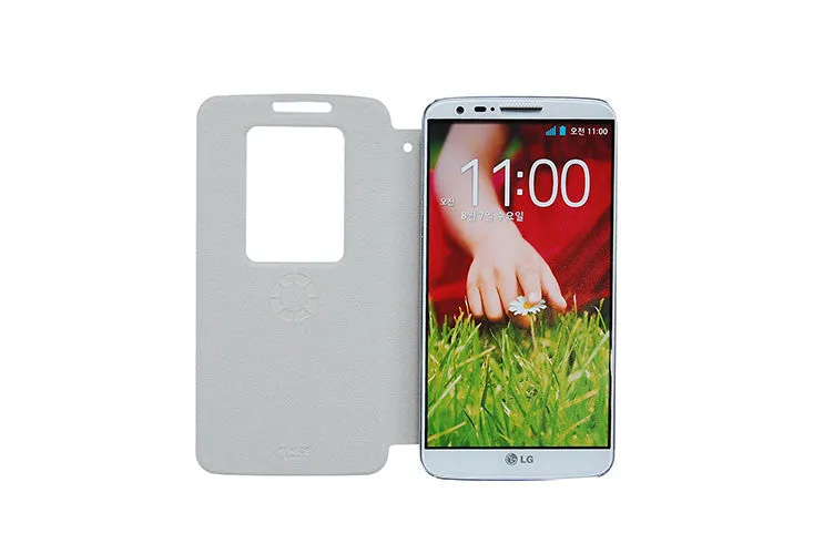 FENICE PIATTO VIEW case for LG G2