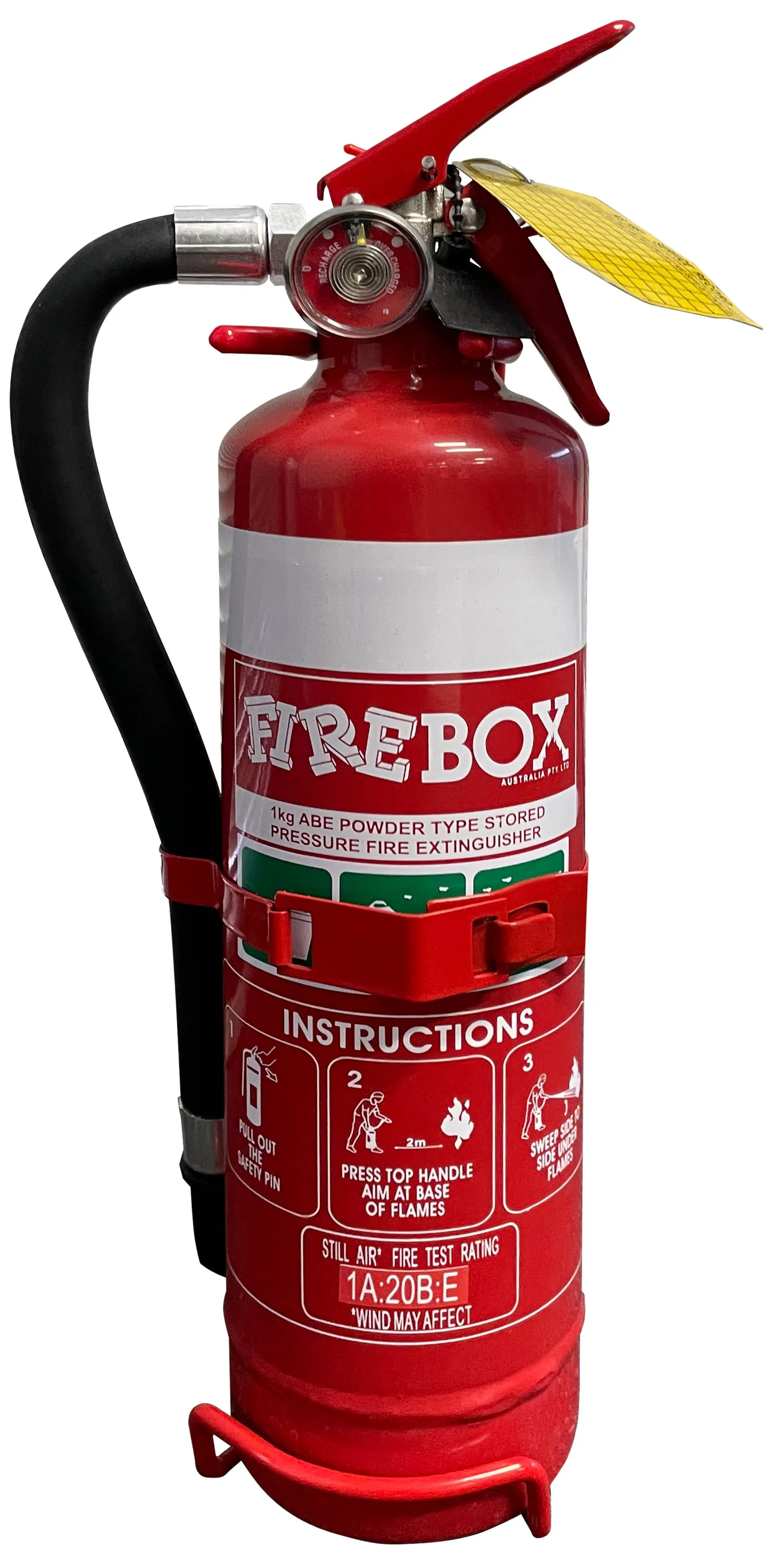 Firebox Firebox 1Kg ABE Fire Extinguisher with Hose - FB10ABEH (Pickup Only)