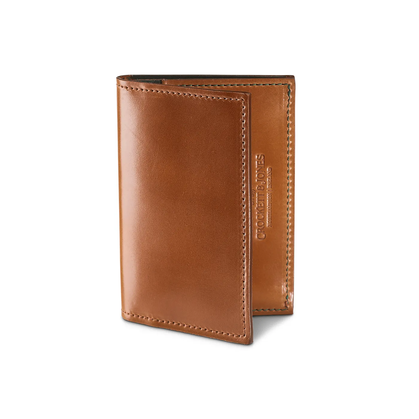 Folded Card Case Whisky Cordovan