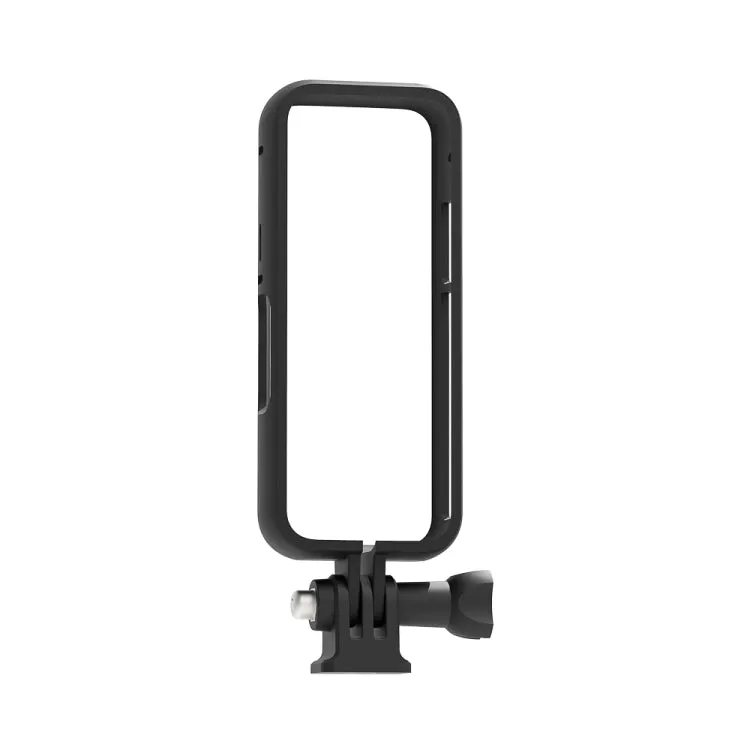 For Insta360 X3 PULUZ ABS Protective Frame with  Adapter Mount & Screw(Black)