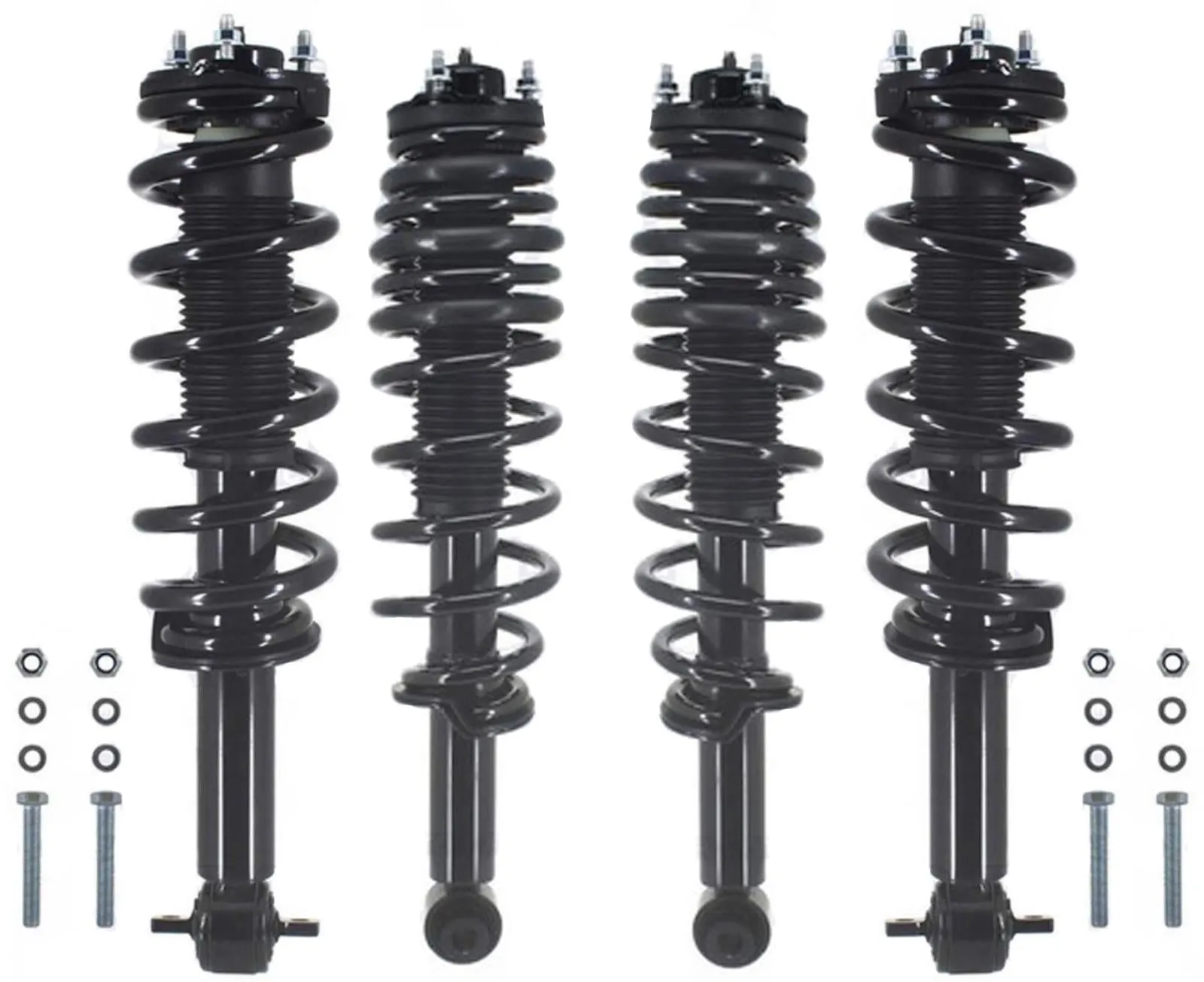 Front & Rear Struts W/ Coil Spring Assembly For Ford Bronco 2021-2023 4 Doors