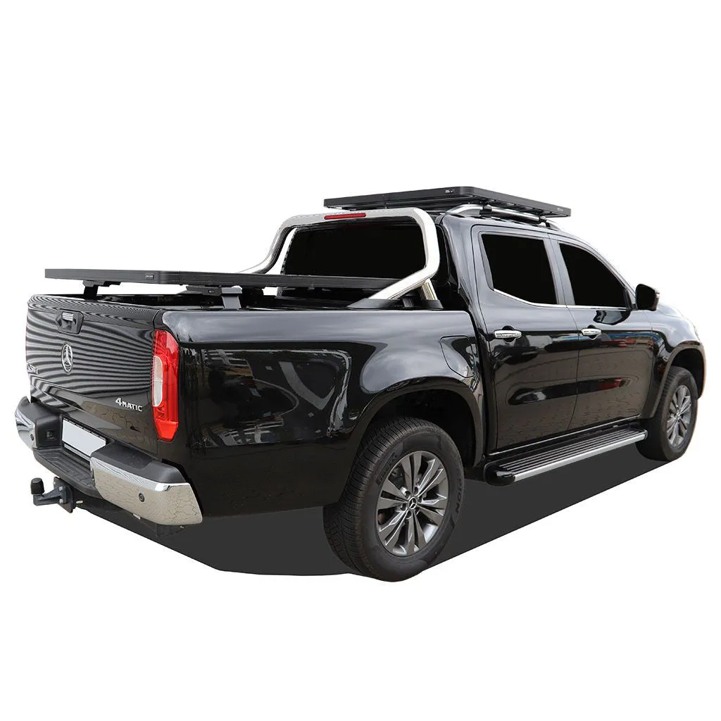 Front Runner Slimline II Load Bed Rack Kit for Mercedes X-Class W/MB Style Bars (2017 )