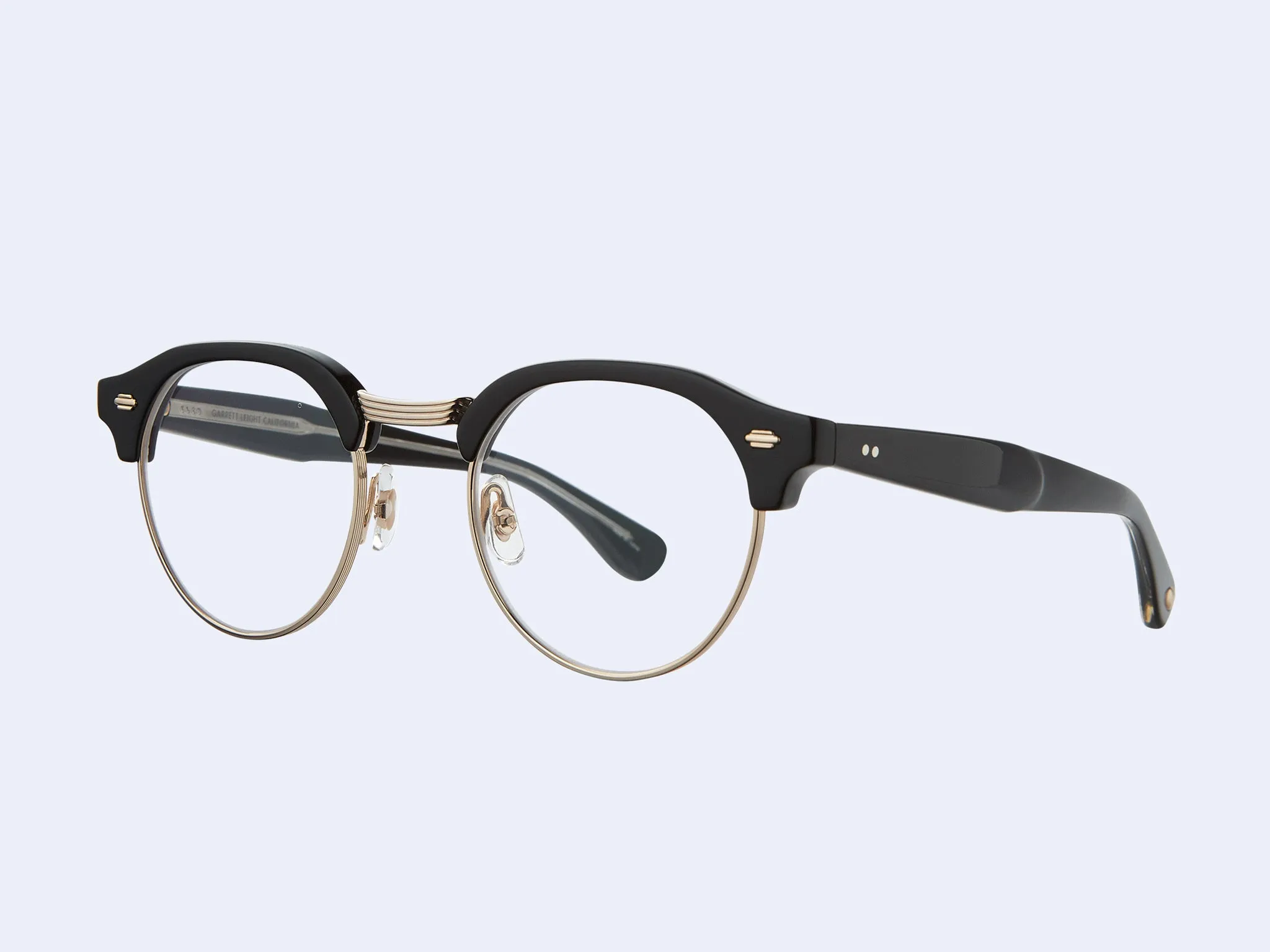 Garrett Leight Oakwood (Black-Gold)