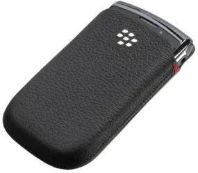 Genuine BlackBerry Torch 9800 9810 Black Leather Pocket Case Pouch ACC-43971-201