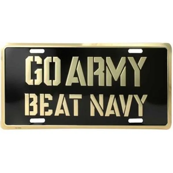 Go Army Beat Navy License Plate