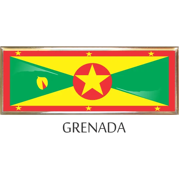 Grenada  Metal Car Badge