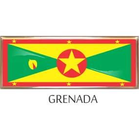 Grenada  Metal Car Badge