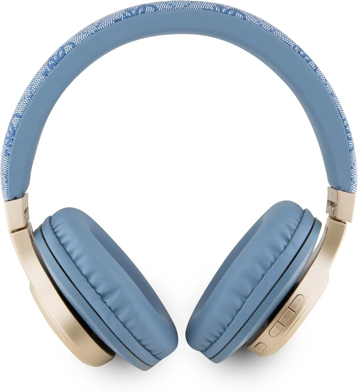 Guess 4G Script On Ear Wireless Headphones Blue - GUBH604GEMB