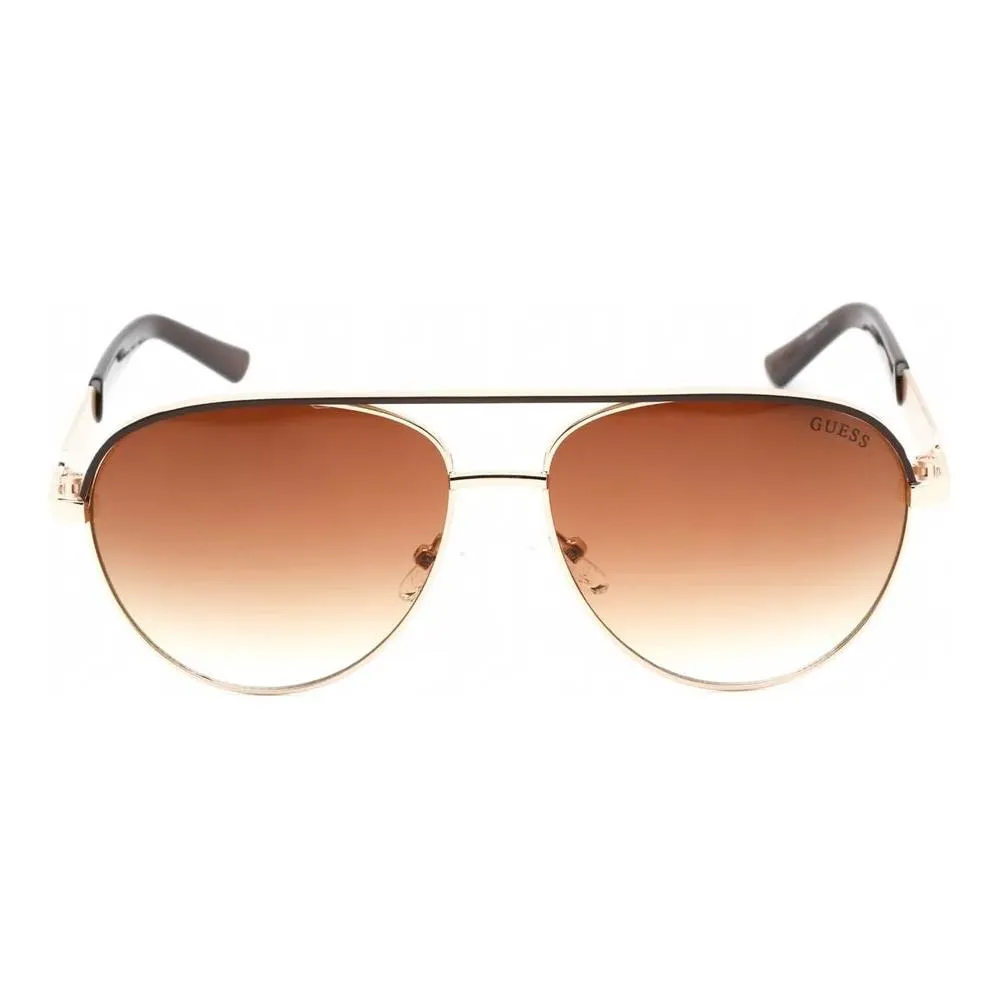 Guess Gold Metal Sunglasses