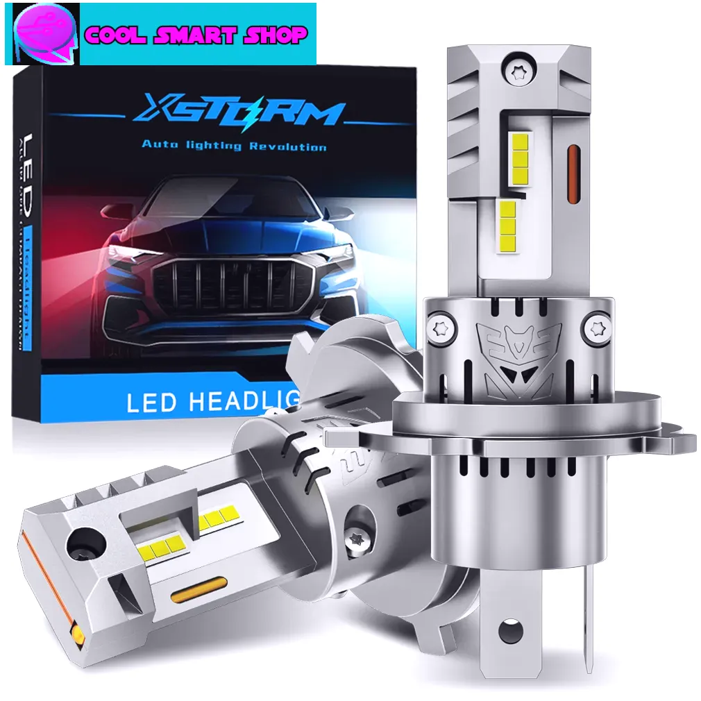 H4 LED Headlight Bulbs 9003 HB2 Canbus High Low Beam Car Light 20000LM Turbo Led Diode Lamp Auto 12V 6500K lampada