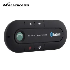 Handsfree Bluetooth Car Kit 4.1 Multipoint Car Speakerphone Sun Visor Clip MP3 Music Player Wireless Bluetooth Speaker Phone