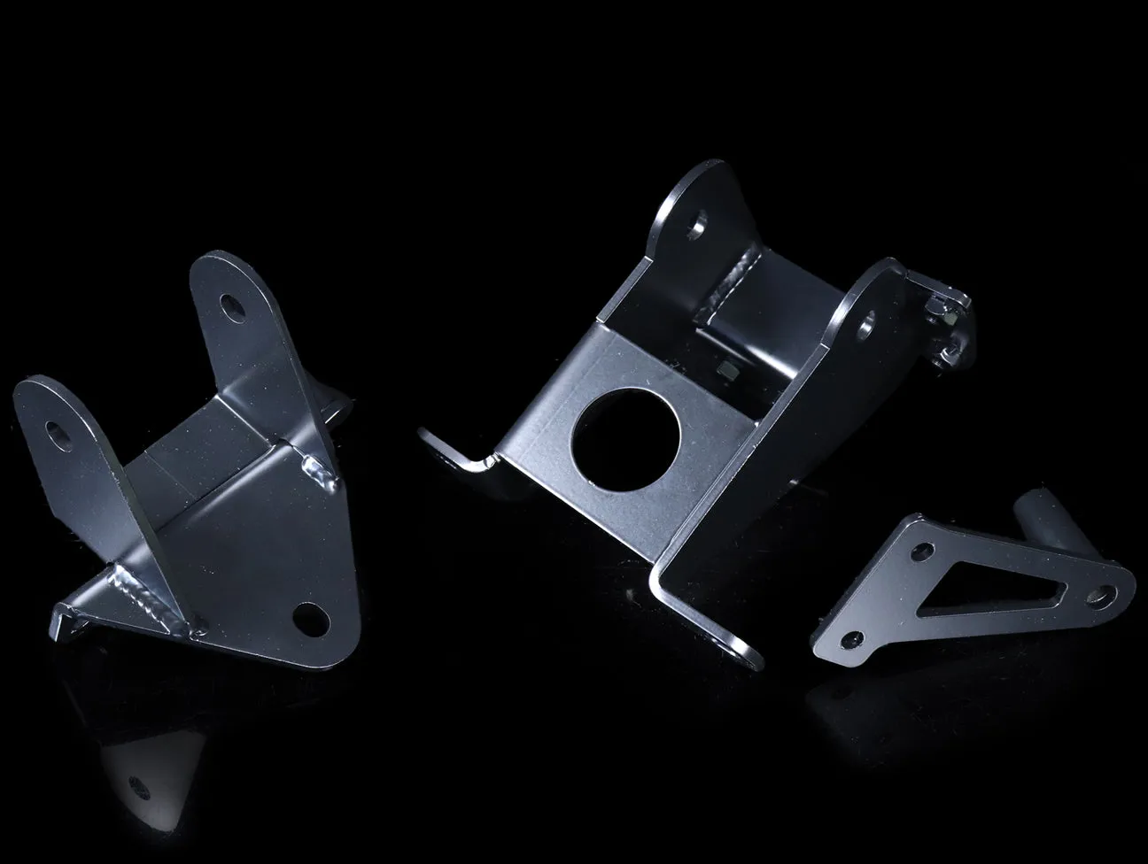 Hasport Billet Black Replacement Mounts - 06-11 Civic Si