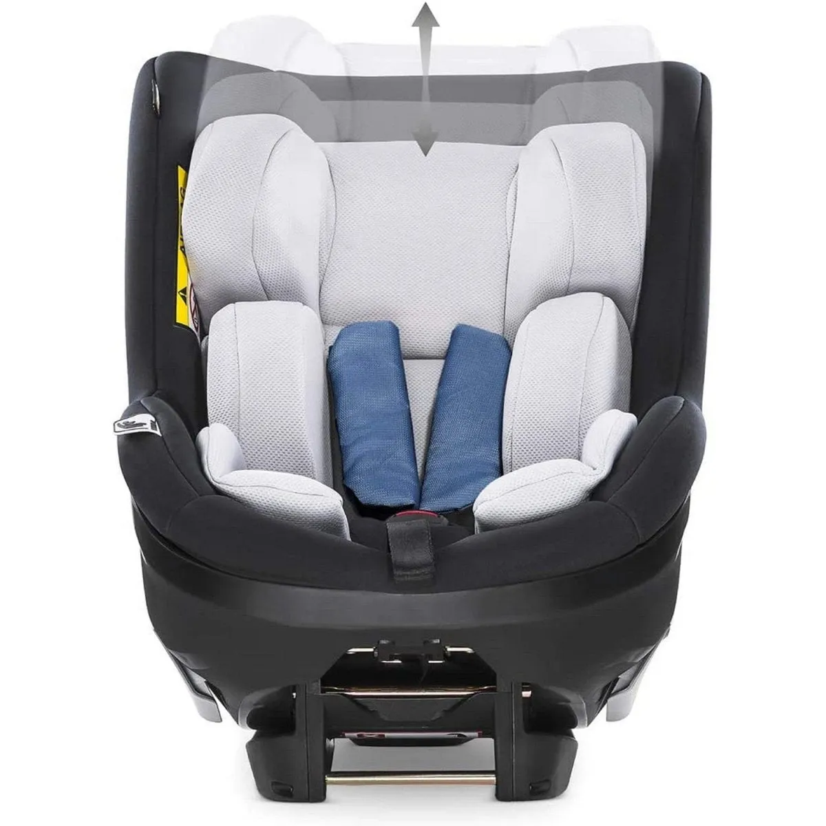 Hauck Ipro Kids Convertible Car Seat For Baby & Kids- Denim