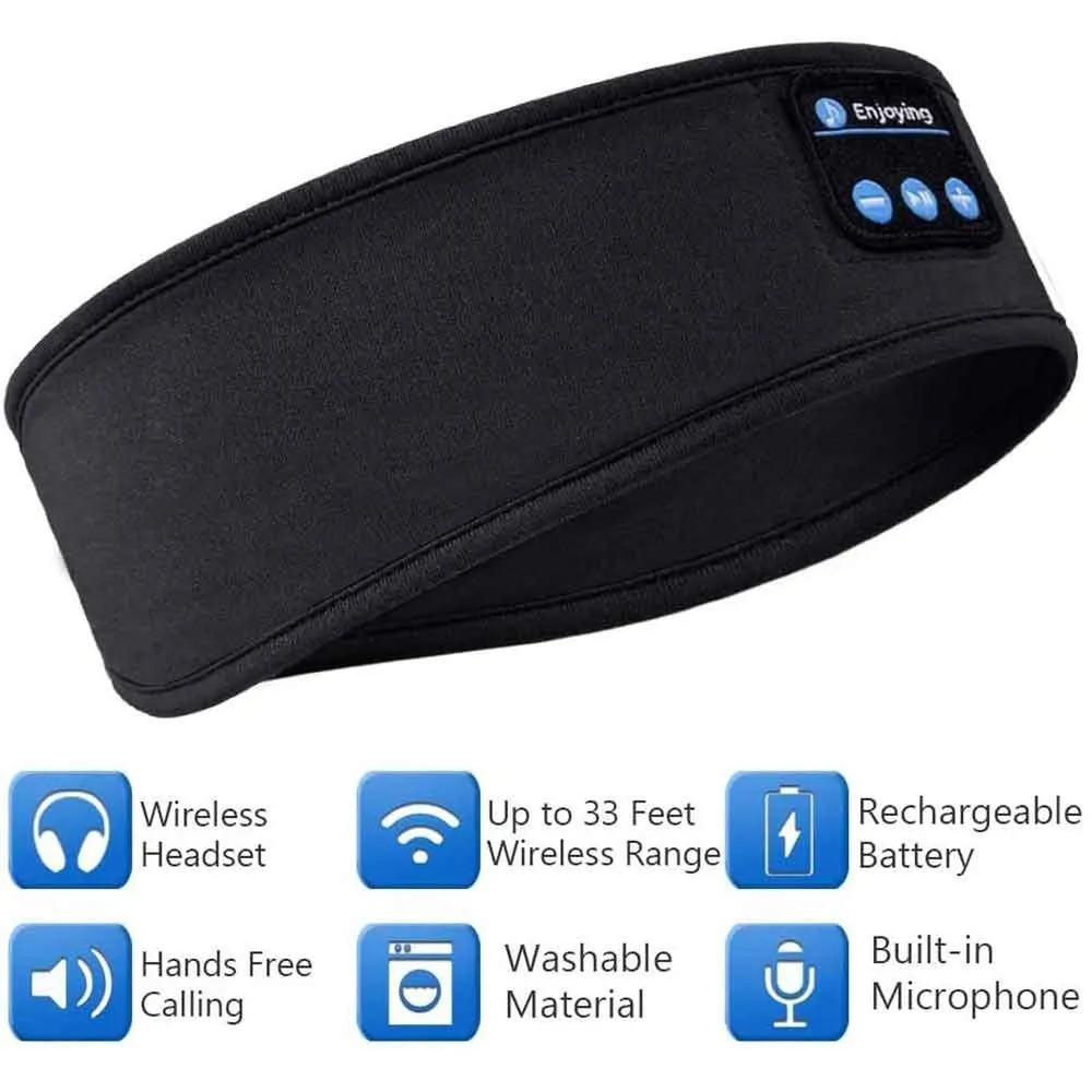 Headband Bluetooth Headphones Suitable For Exercising And Sleeping