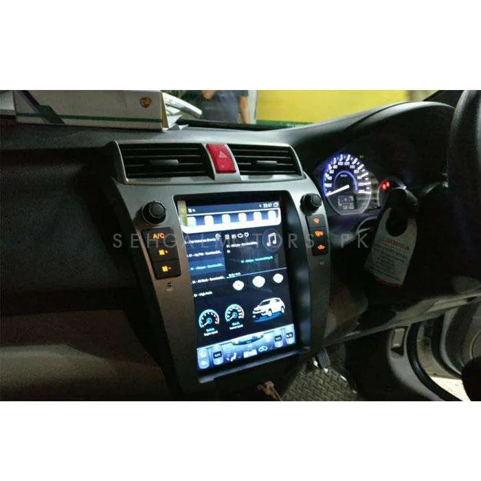 Honda City Tesla LCD Silver 11 Inches - Model 2008-2021 | 8th Gen - IPS Display Multimedia System Android