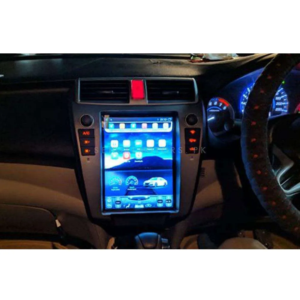 Honda City Tesla LCD Silver 11 Inches - Model 2008-2021 | 8th Gen - IPS Display Multimedia System Android