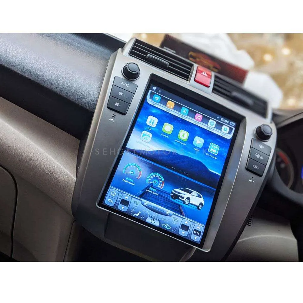 Honda City Tesla LCD Silver 11 Inches - Model 2008-2021 | 8th Gen - IPS Display Multimedia System Android