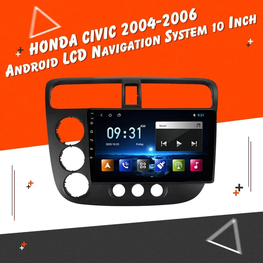 Honda Civic ES Android LCD 9 Inches - Model 2001-2006