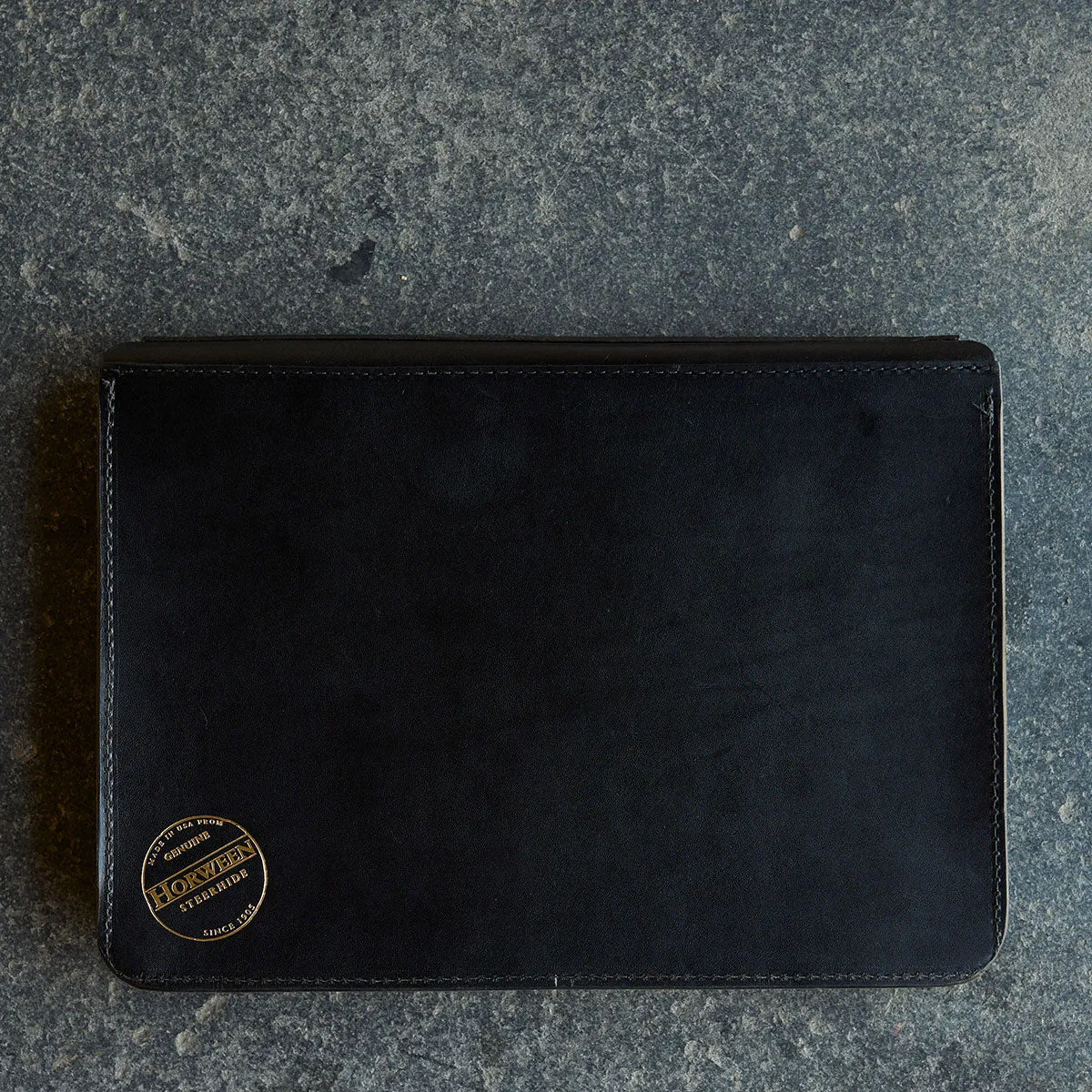 Horween® Black Football/Latigo Folio Cases | L.E. x 35