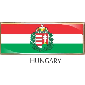 Hungary  Metal Car Badge