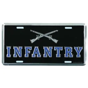 Infantry License Plate