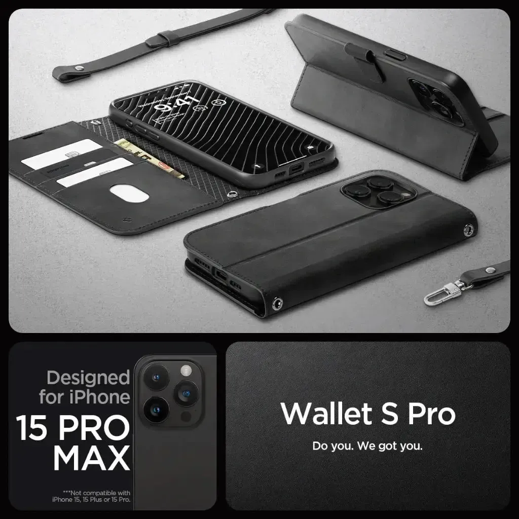 iPhone 15 Pro Max Case Wallet S Pro