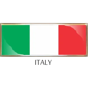 Italy  Metal Car Badge