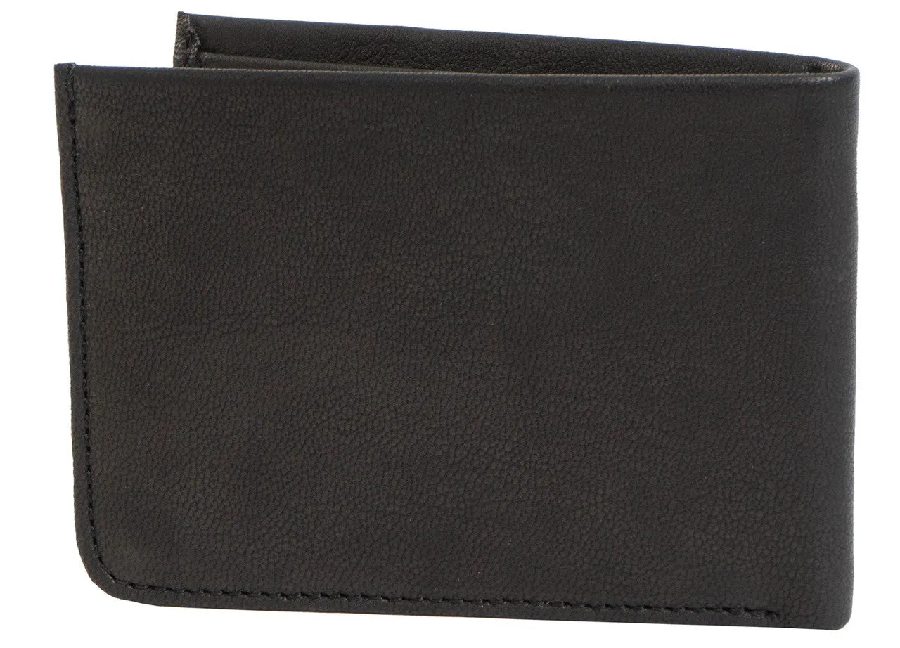 Jack Abrahams Minimalist Bi-Fold RFID Wallet