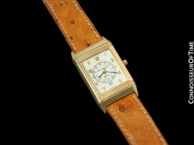 Jaeger-LeCoultre Reverso Mens Classique Quartz Watch, 250.1.86 - 18K Gold