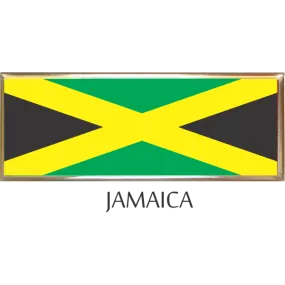 Jamaica  Metal Car Badge