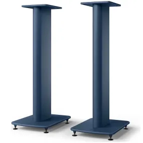 KEF OPEN BOX S2 Speaker Stands for LS Series - Royal Blue - Pair - Excellent Condition