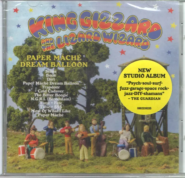 King Gizzard And The Lizard Wizard – Paper Mâché Dream Balloon (CD) ATO Records 2015