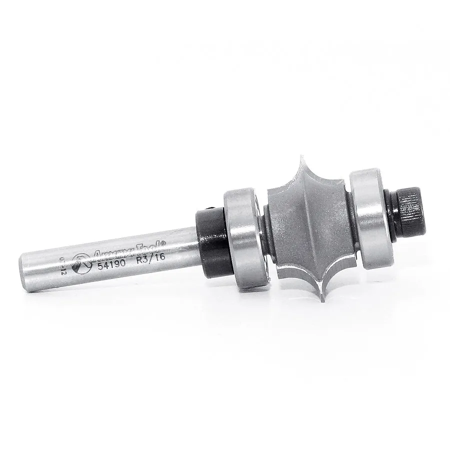 Leaf Edge Beading Router Bit | 3⁄16 Radius x 1 Dia x 1⁄2 x 1⁄4" Shank | 54190 | 738685941904