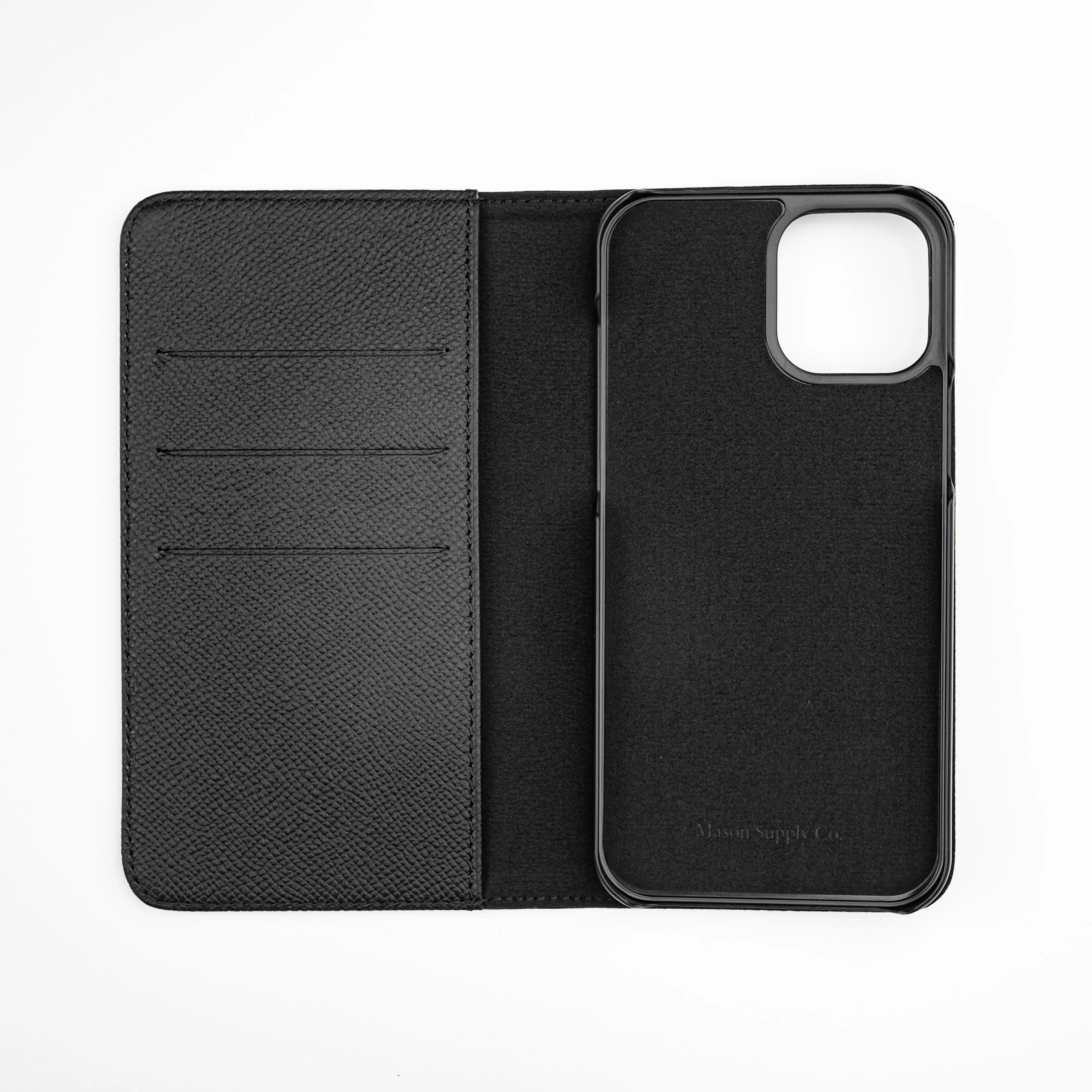 Leather iPhone 14 Pro Case - Folio Wallet