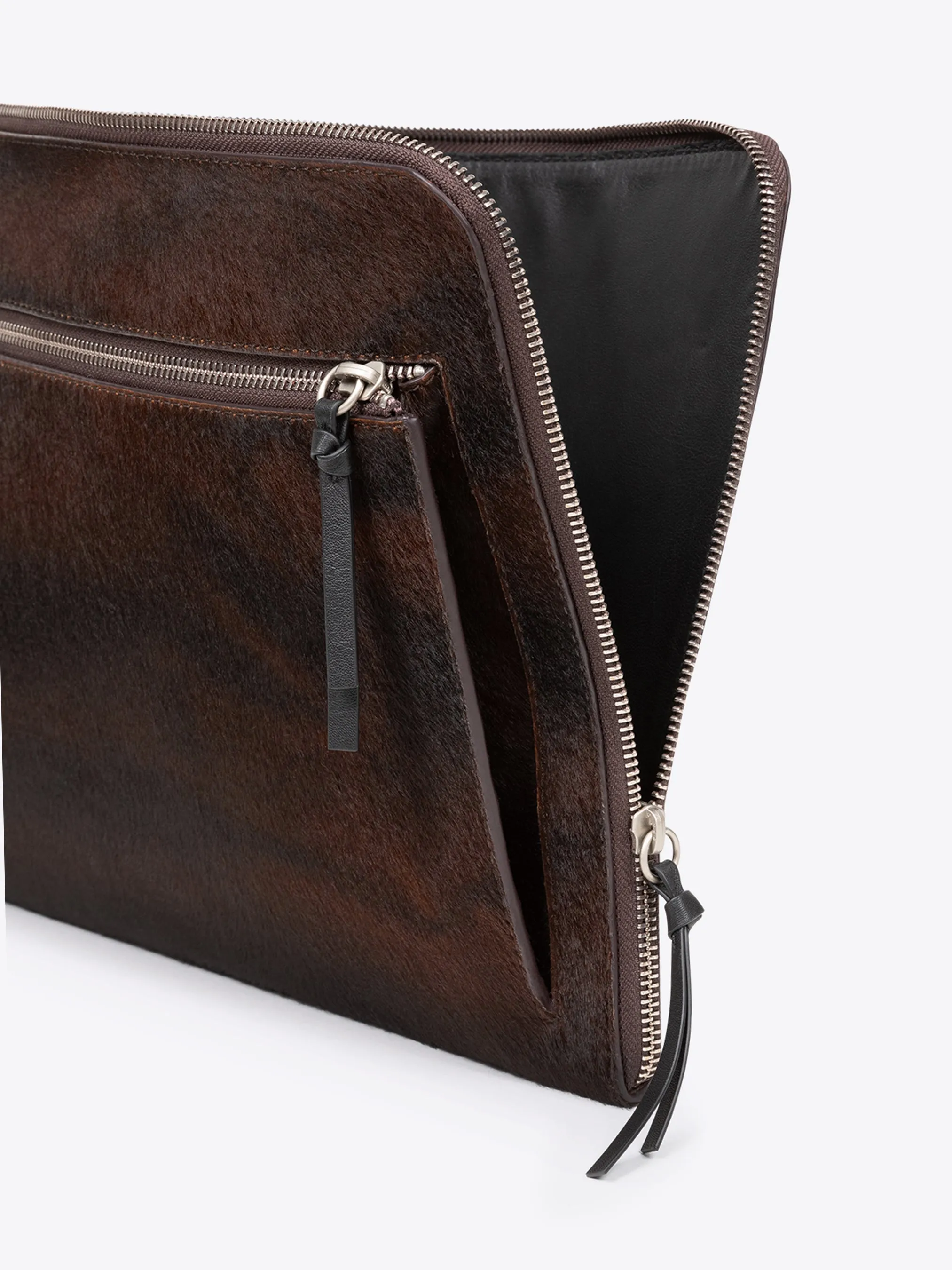 Leather laptop case