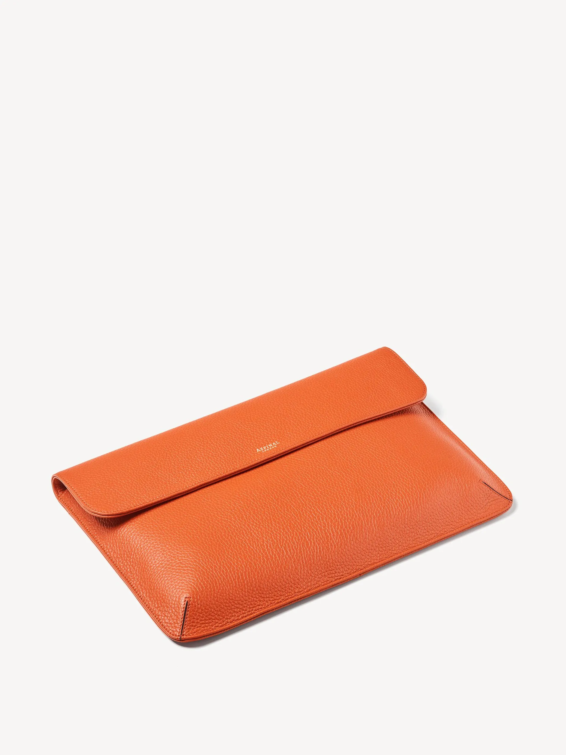 Leather laptop case