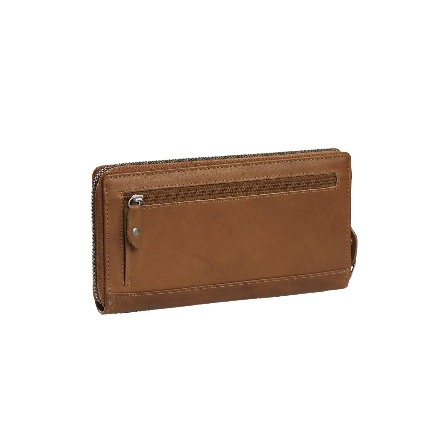 Leather Wallet Cognac Halle