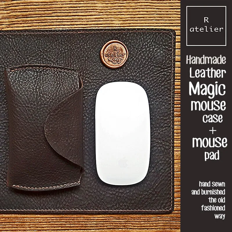 Magic Mouse Leather Case / Mouse Pad (FREE SHIP)