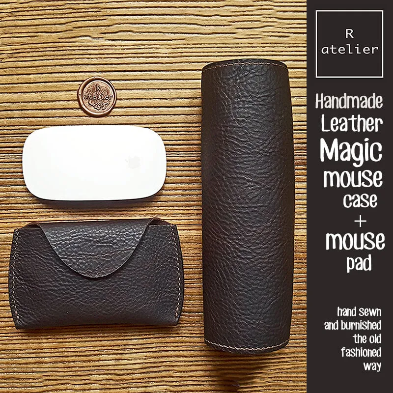 Magic Mouse Leather Case / Mouse Pad (FREE SHIP)