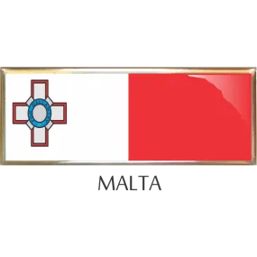 Malta  Metal Car Badge